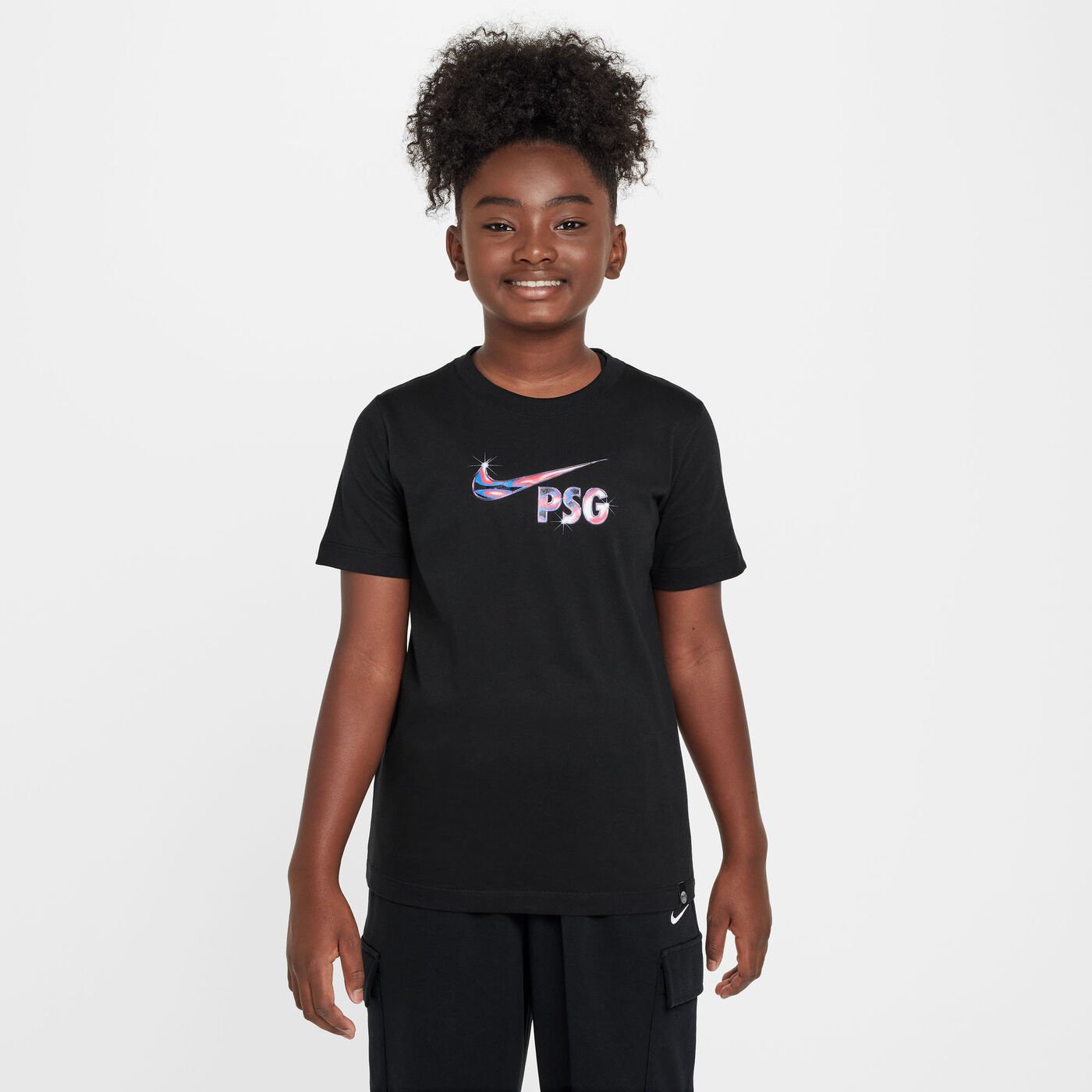 Kids' Paris Saint-Germain Swoosh Football T-Shirt