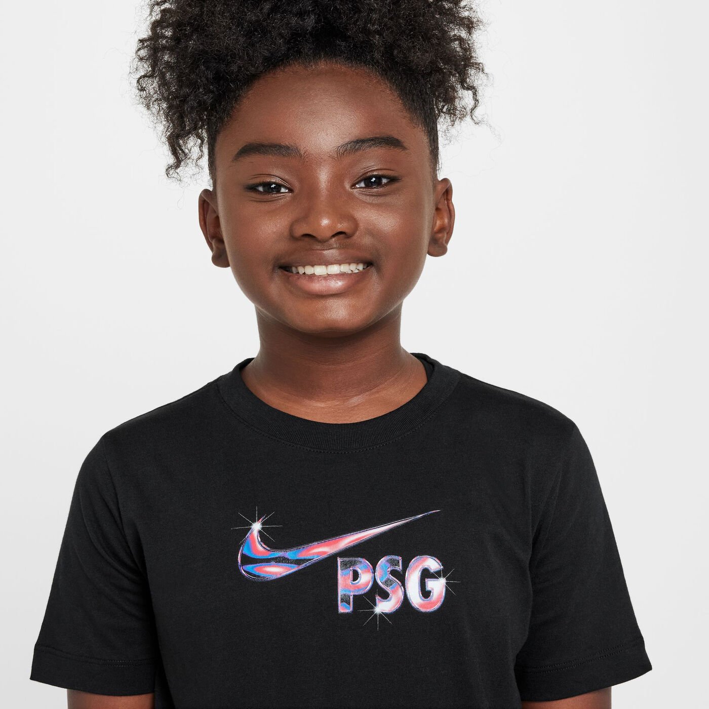 Kids' Paris Saint-Germain Swoosh Football T-Shirt