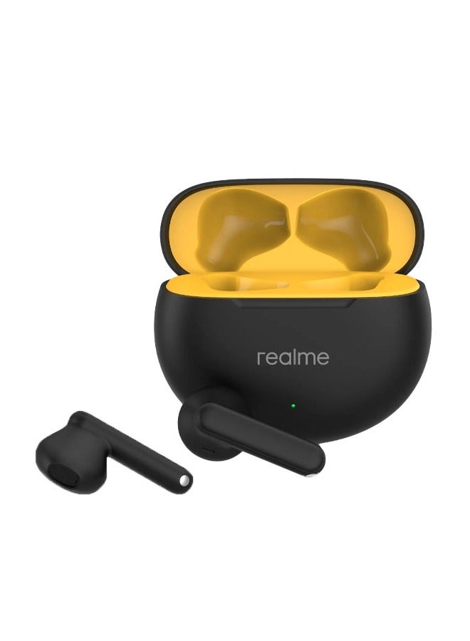 New Buds T01 True Wireless Earphones AI Noise Reduction TWS Bluetooth 5.4 IPX5 Waterproof 28H Battery Life Earphones Black Black