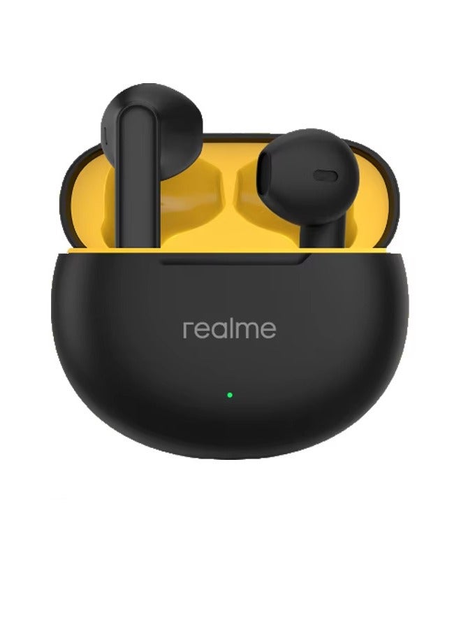 New Buds T01 True Wireless Earphones AI Noise Reduction TWS Bluetooth 5.4 IPX5 Waterproof 28H Battery Life Earphones Black Black