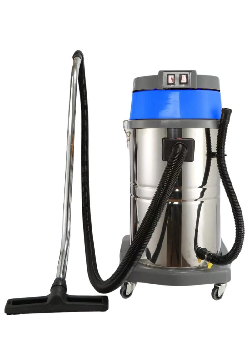 3000W-60L-High-Power-Best-Wet-and-Dry-Industrial-Stainless-Steel-Tank-Vacuum-Cleaner-for-Hotel|Mall|Workshop|Household