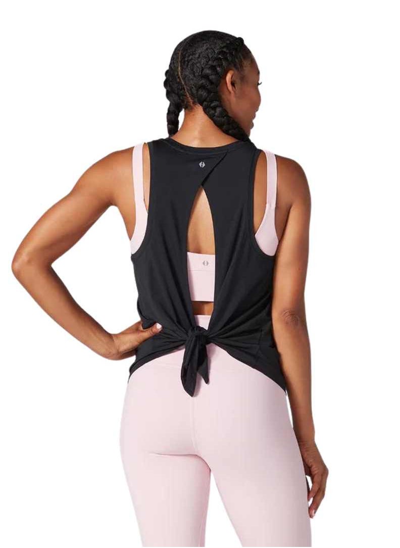 TIE BACK TANK EBONY