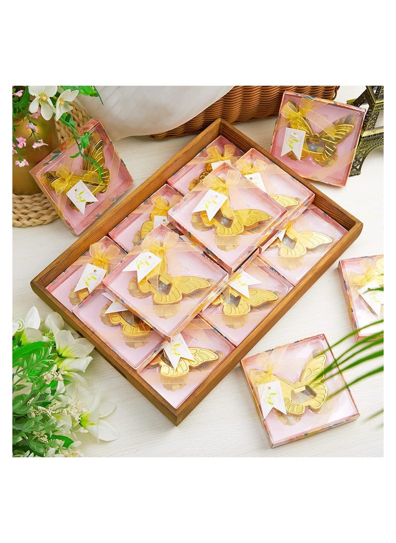 Butterfly Bottle Opener 5 Pcs Wedding Favors Party Favors with Exquisite Packaging Box Wedding Gifts For Guests Wedding Baby Shower Souvenirs Party Supplies Creative Wedding Gift