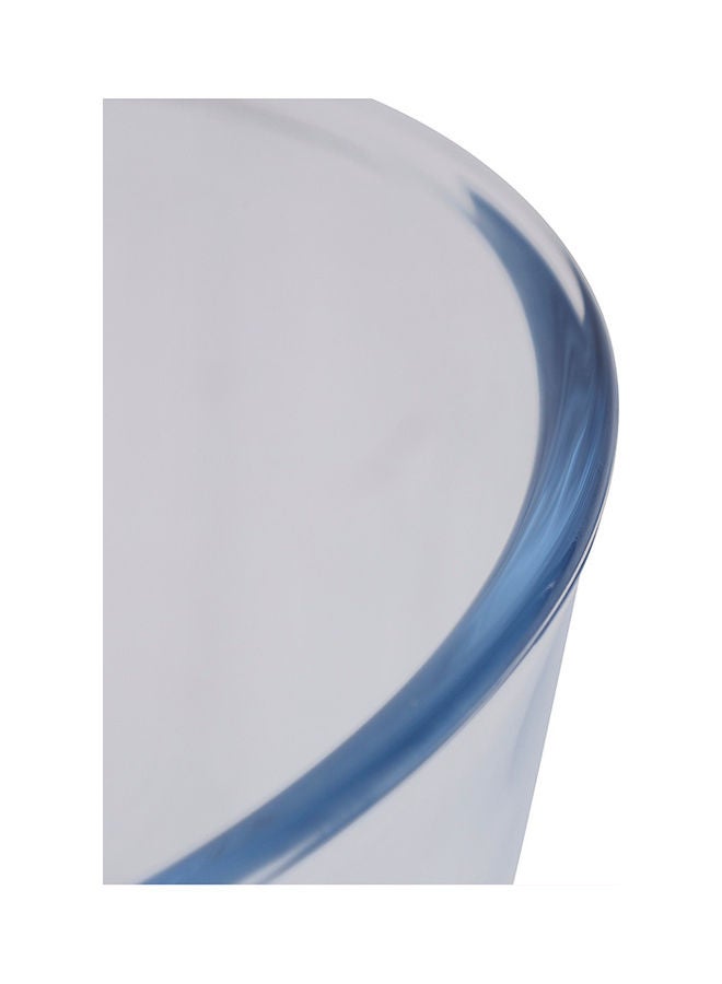 Round Borosilicate Glass Serving Bowl Clear 4.45Liters
