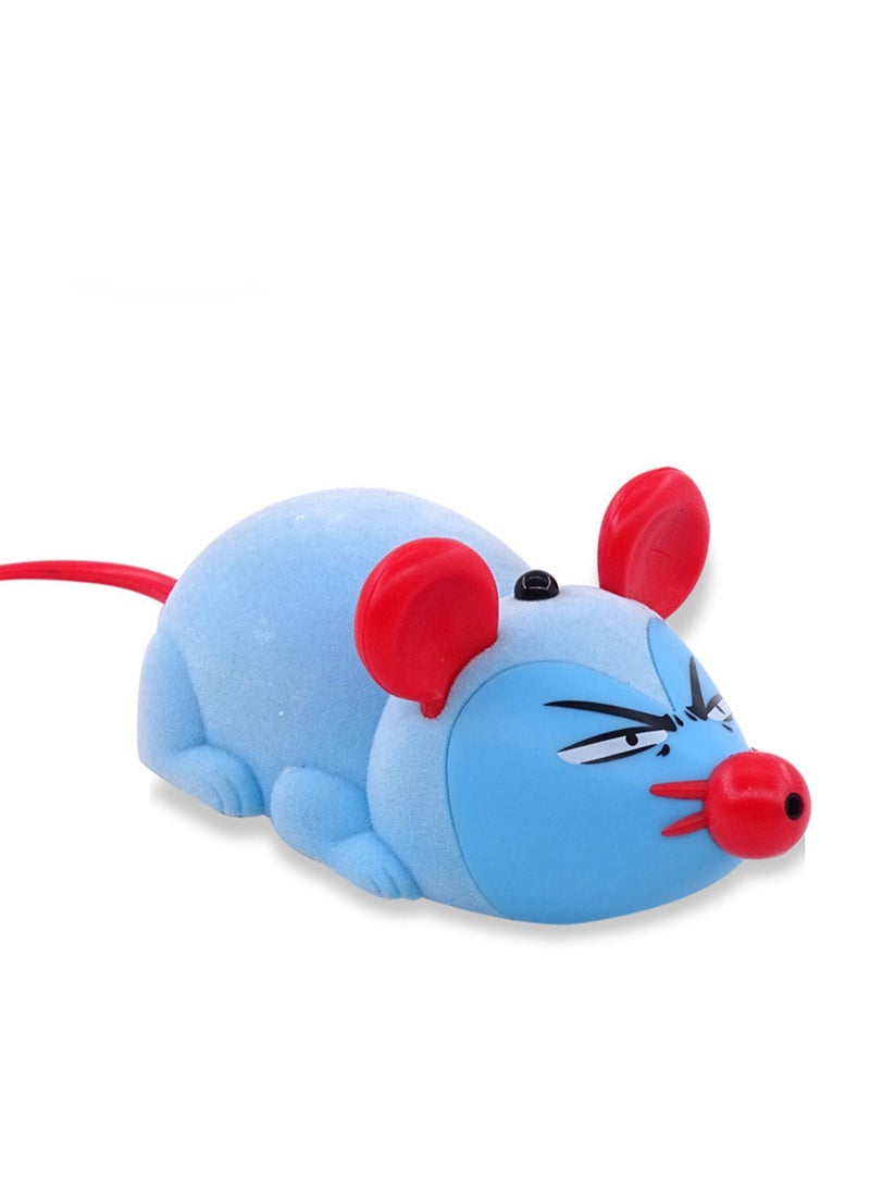 Children'S New And Unique Funny Trick Toys Electronic Pet Infrared Remote Control Simulation Electric Toy (Blue Mouse)