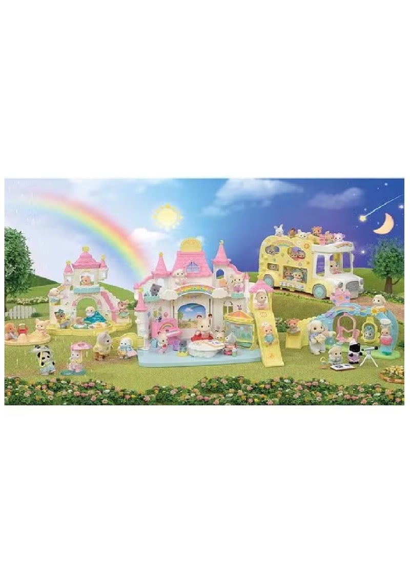 Sylvanian Families Rainbow Fun Nursery Bus