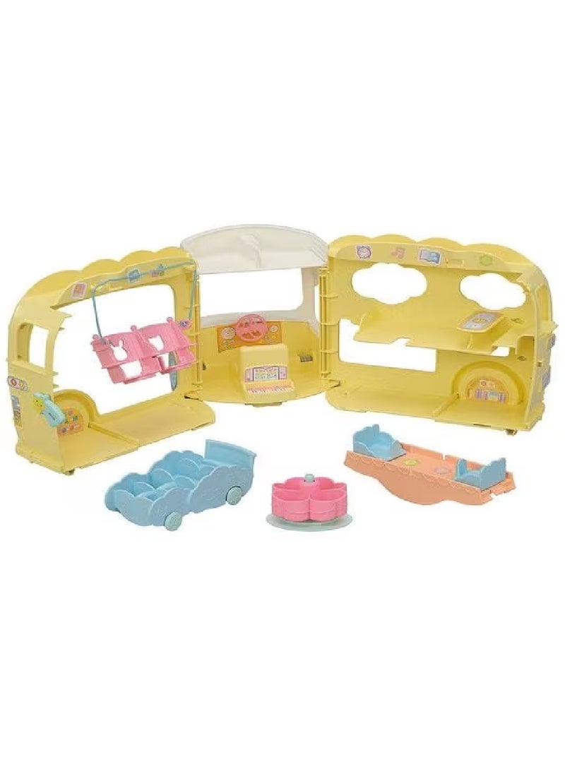 Sylvanian Families Rainbow Fun Nursery Bus