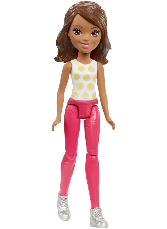 Barbie On The Go Mini Doll Asst. (2 FACING CDU), Multi-Colour