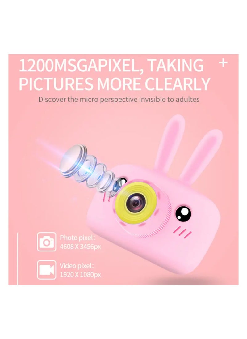 Mini Digital Camera For Kids. simple interface with large buttons makes it easier for kids to operate.2.0 inches display,1080p,photography,video,game,mp3,usb charging cable,battery capacity 600mah.