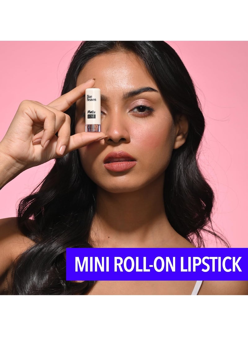 Matte Love Mini Lipsticks pack of 10 Long Lasting, Hydrating for Women, Soft Matte Finish, 13g