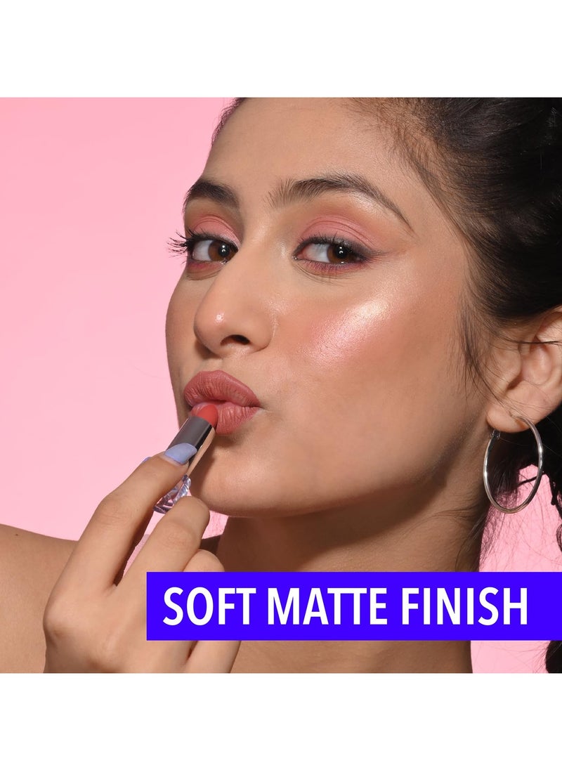 Matte Love Mini Lipsticks pack of 10 Long Lasting, Hydrating for Women, Soft Matte Finish, 13g