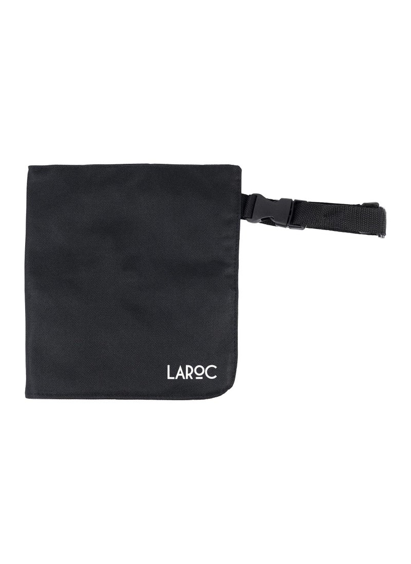 Makeup Brush Holder Belt Adjustable Make Up Brushes and Cosmetics Organizer Mesh and Zippered Pouches Ideal for MUA Students Amateurs Professionals Make Up Organizer