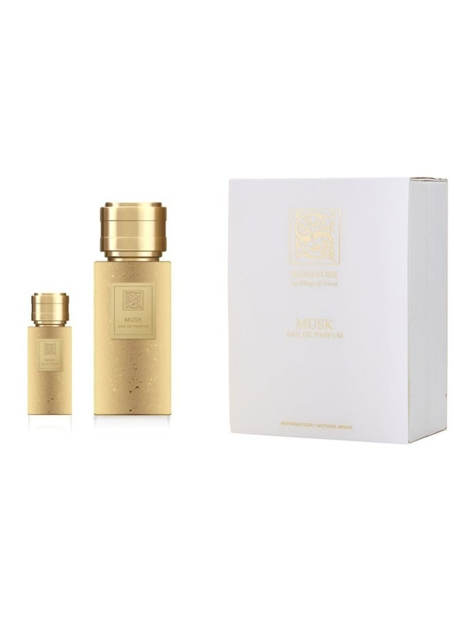 Musk EDP 100ml + Refillable Travel Spray EDP 15ml