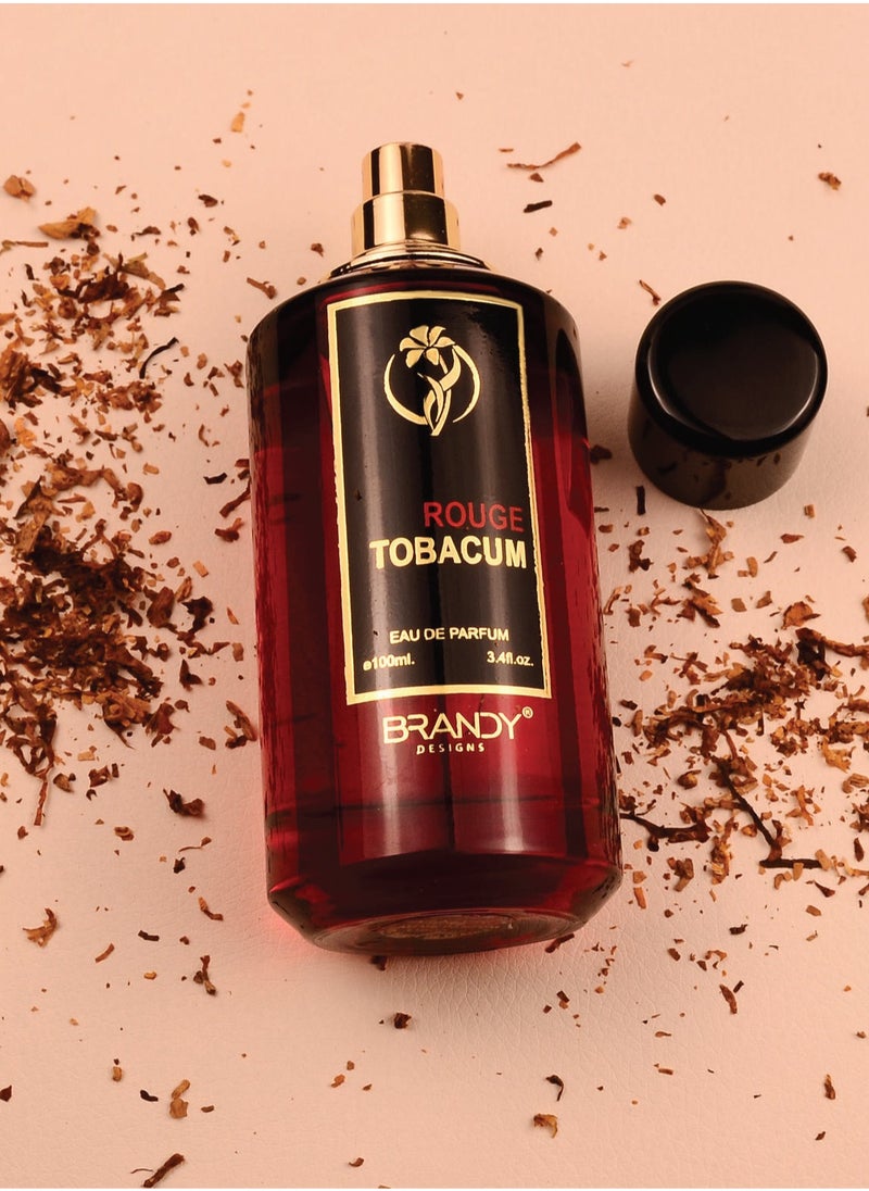 ROUGE TOBACUM 100ml  Eau de Parfum/Perfume  ideal for unforgettable moments-Enjoy an Exclusive Special Gift