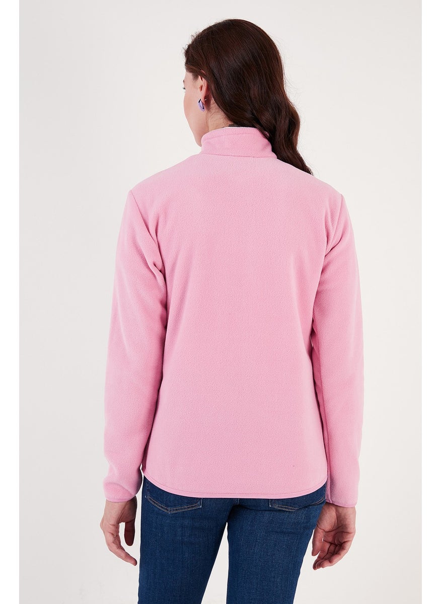 Half Zipper Stand Collar Women's Fleece 5907000