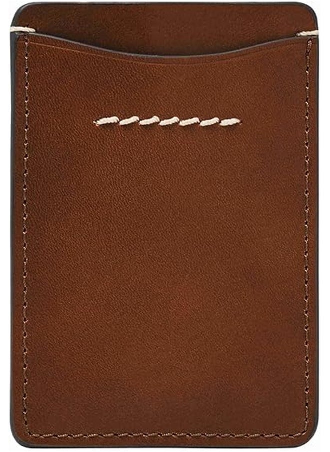 Fossil Men's Leather Minimalist Card Case Front Pocket Wallet