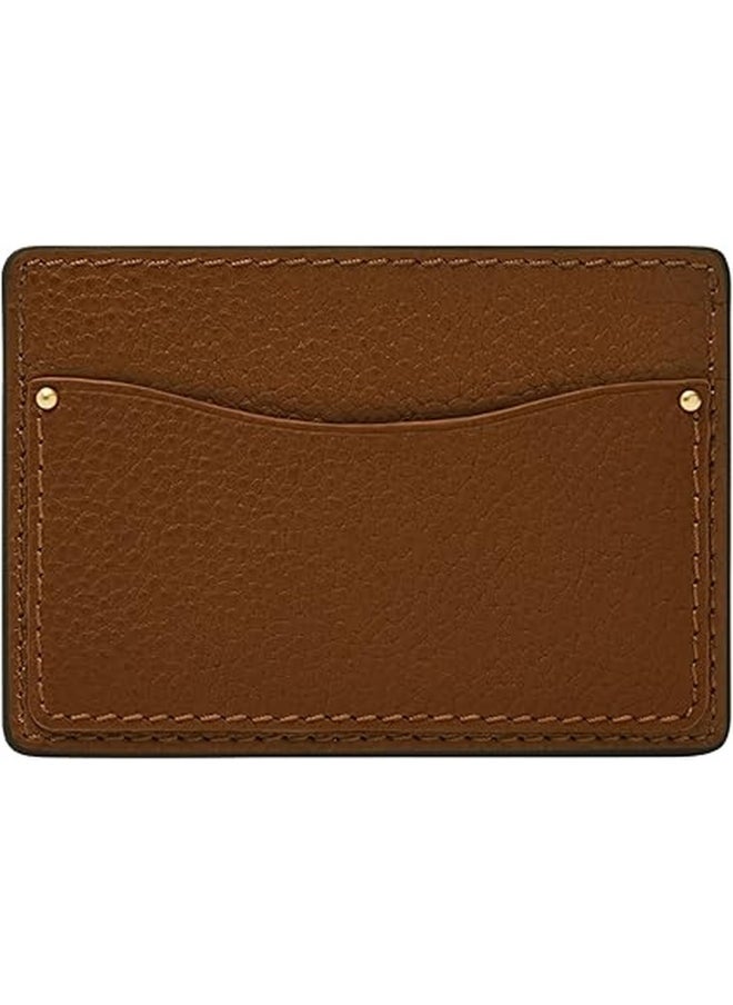 Fossil Men's Leather Minimalist Card Case Front Pocket Wallet