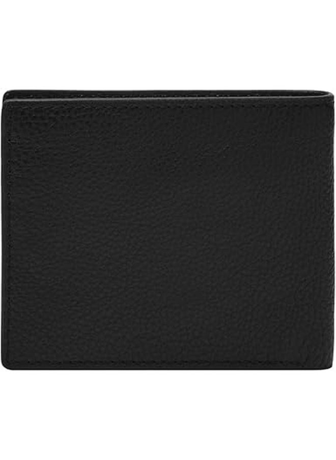 Fossil Men's Joshua Vegan Cactus Slim Minimalist Bifold Front Pocket Wallet for Men