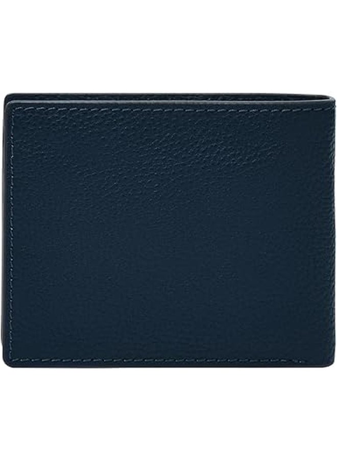 Fossil Men's Joshua Vegan Cactus Slim Minimalist Bifold Front Pocket Wallet for Men