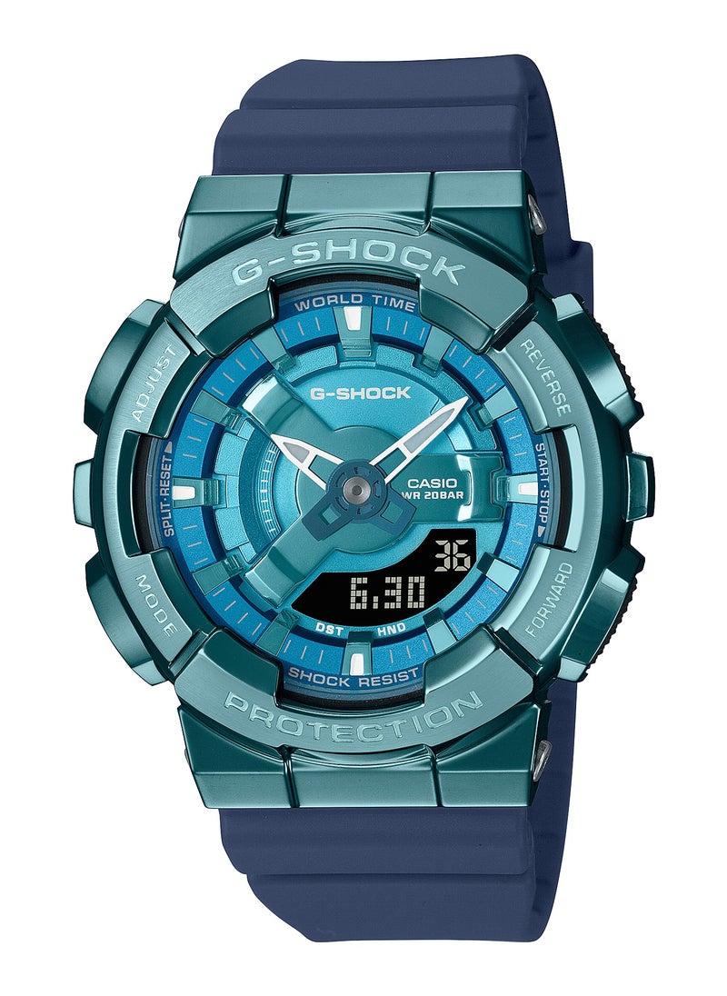 Analog+Digital Resin Band Watch GM-S110LB-2A