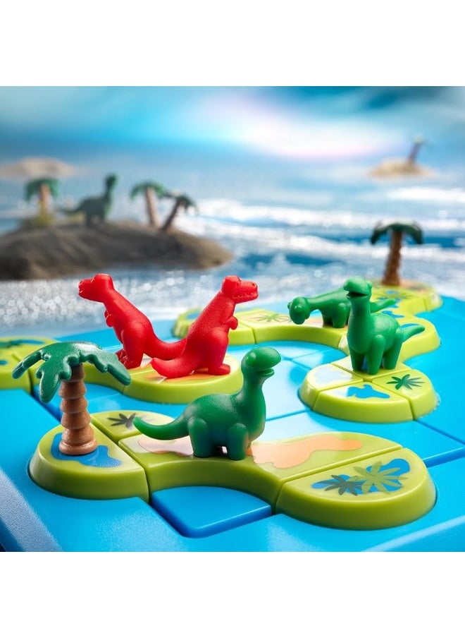 SmartGames Dinosaurs: Mystic Islands Board Game, a Fun, STEM Focused Prehistoric Brain Game and Puzzle Game for Ages 6 and Up