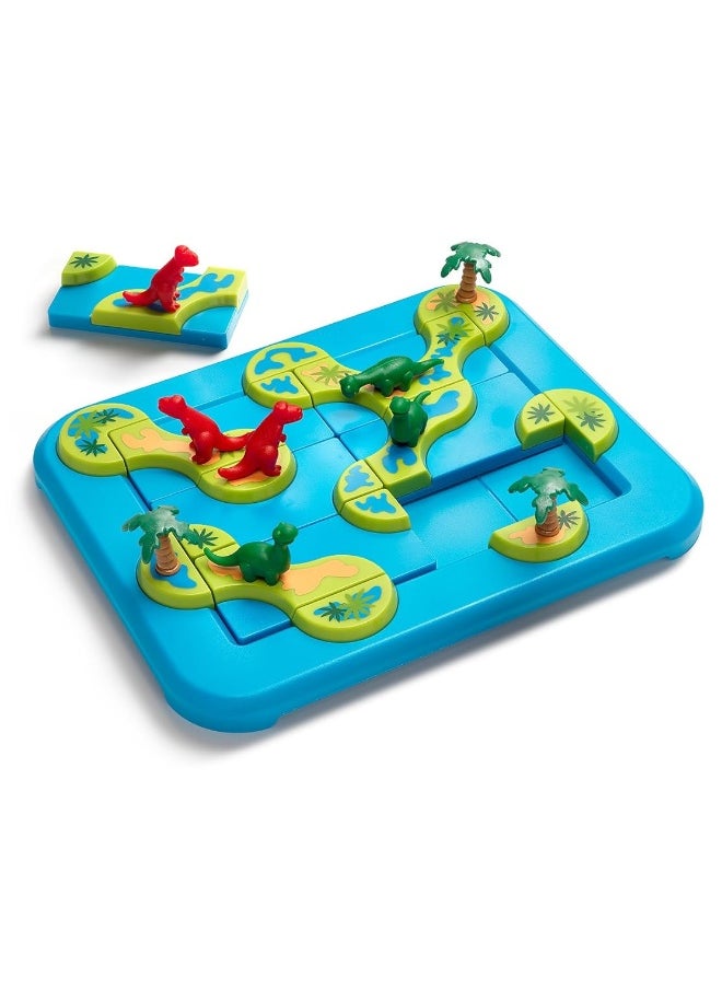 SmartGames Dinosaurs: Mystic Islands Board Game, a Fun, STEM Focused Prehistoric Brain Game and Puzzle Game for Ages 6 and Up