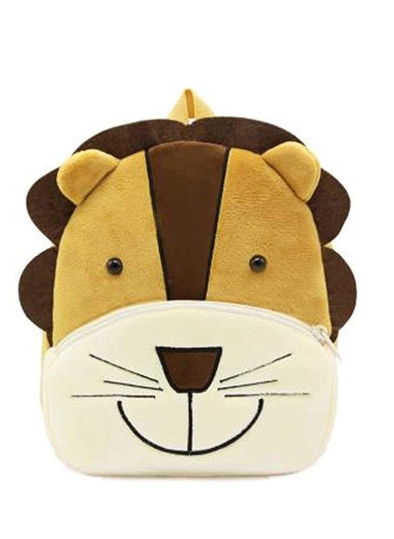 Kid Backpack, Toddler Backpack for Girls for Girls Boys, Cute Preschool Backpack, Cute Toddler Backpack Toddler Bag Plush Animal Cartoon Mini Travel Bag for Baby Girl Boy 2-6 Years(Lion)