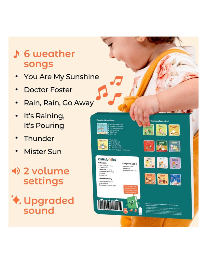 Books You are My Sunshine | New Rechargeable Sound Books for Toddlers | Books for 1 Year Old | Music Books for Toddlers with 6 Nursery Rhymes | Perfect Musical Toys for Toddlers 1-3