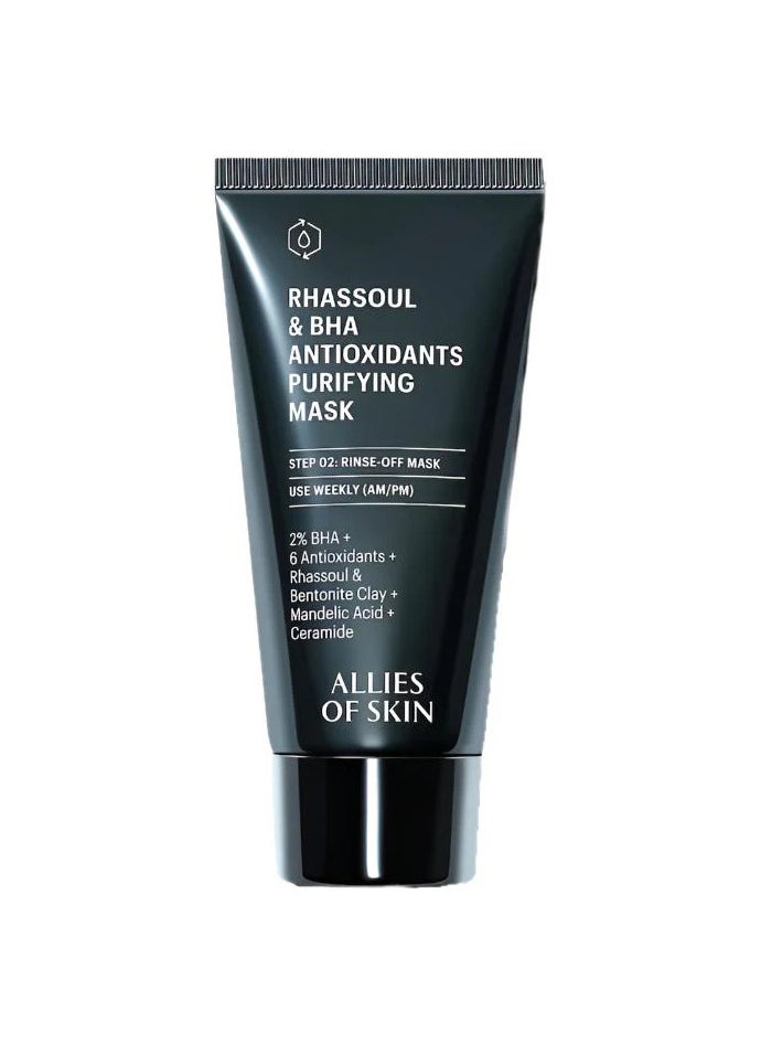 Allies of Skin Rhassoul & BHA Antioxidants Mask 50ml