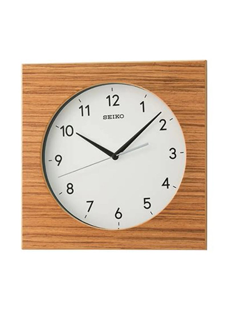 Seiko Wooden Wall Clock QXA766B