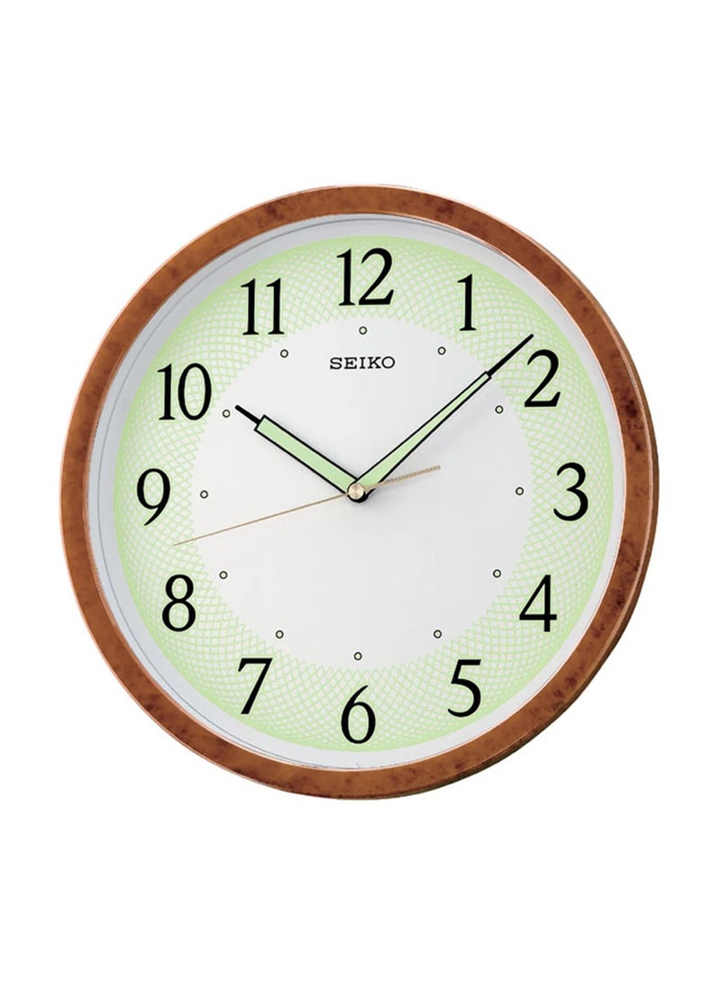 Seiko Quiet Sweep Second Hand Lumibrite Wall Clock QXA472B