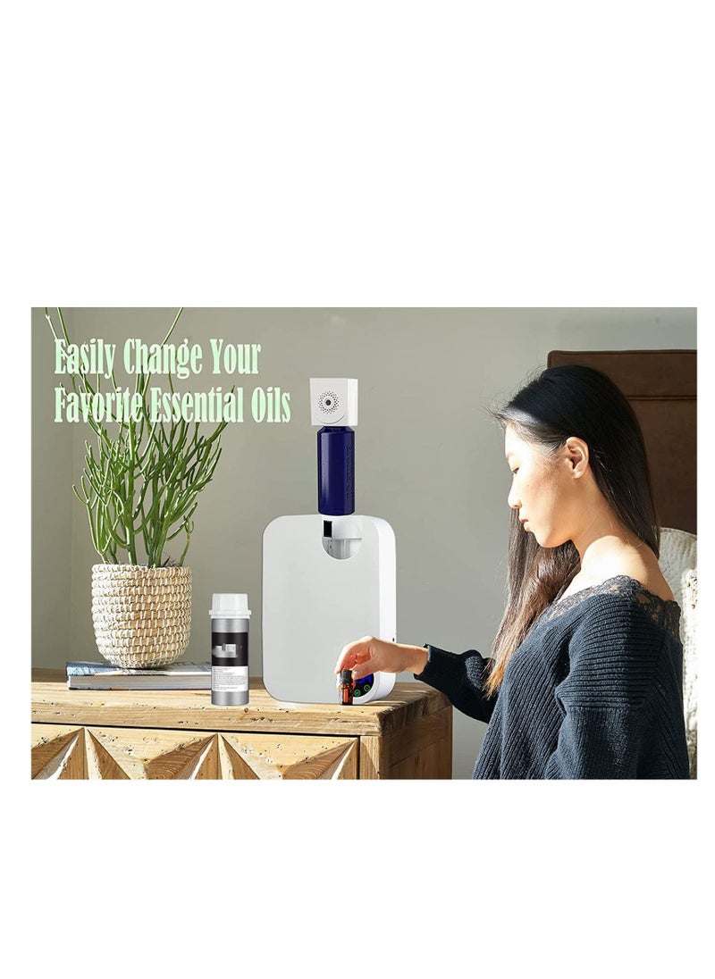 Scent Air Machine, Professional Fragrance Nebulizing Diffusion System, LCD Touch Panel, Waterless Aromatherapy Diffuser Cover Up to 3000 sq ft. Noise<35dba. Cycle Timing Mode