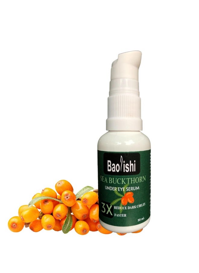 Sea Buckthorn Under Eye Serum For Men & Women 30Ml | Treats Dark Circles Fine Lines And Wrinkles