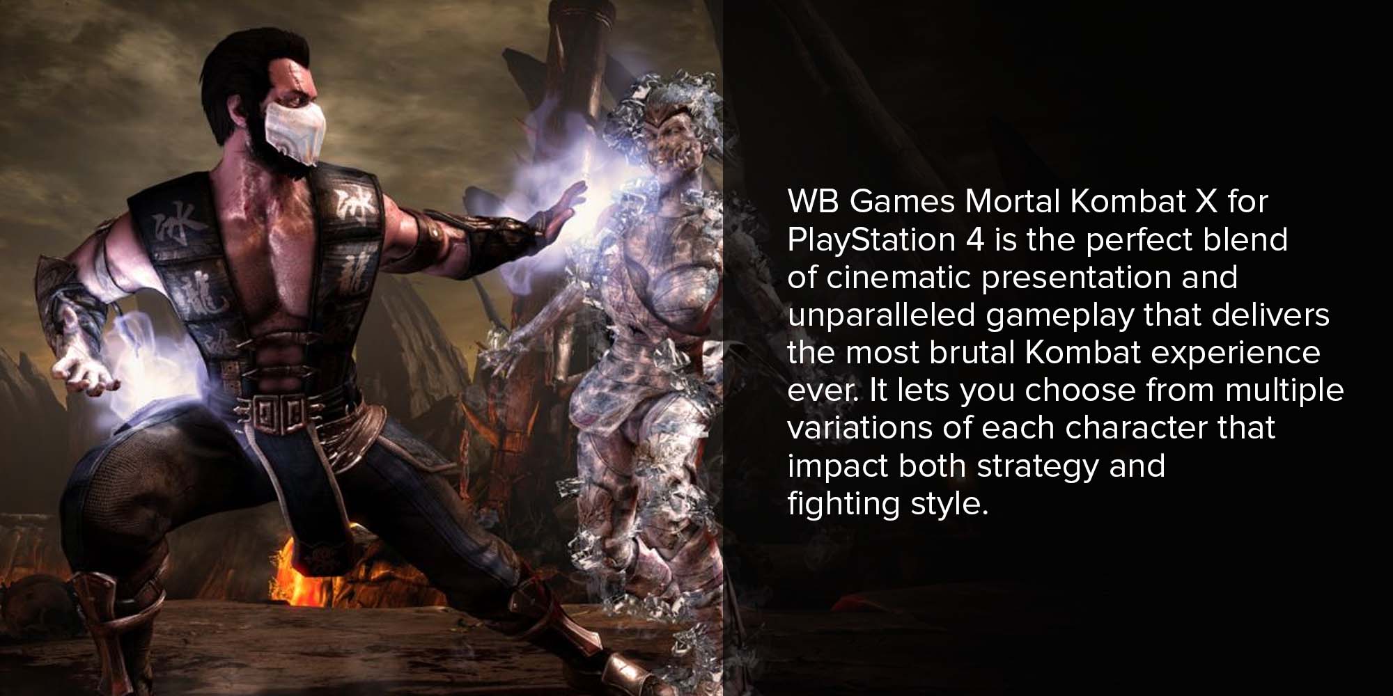 Mortal Kombat X (Intl Version) - Fighting - PlayStation 4 (PS4)