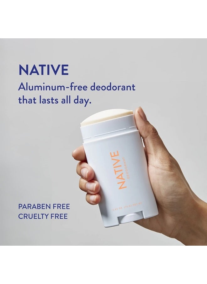 Deodorant | Natural Deodorant Seasonal Scents for Women and Men, Aluminum Free with Baking Soda, Probiotics, Coconut Oil and Shea Butter | Sweet Peach & Nectar