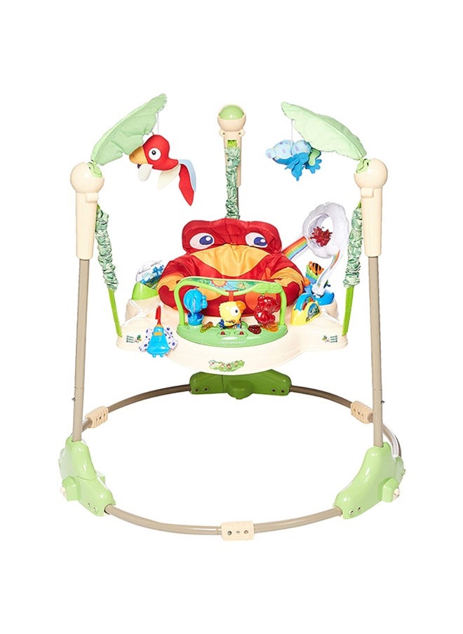 Jumparoo Rainforest Baby Bouncing Jumper Walker With Music And Lights