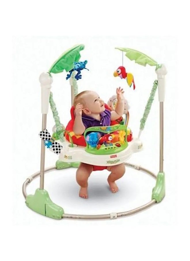 Jumparoo Rainforest Baby Bouncing Jumper Walker With Music And Lights