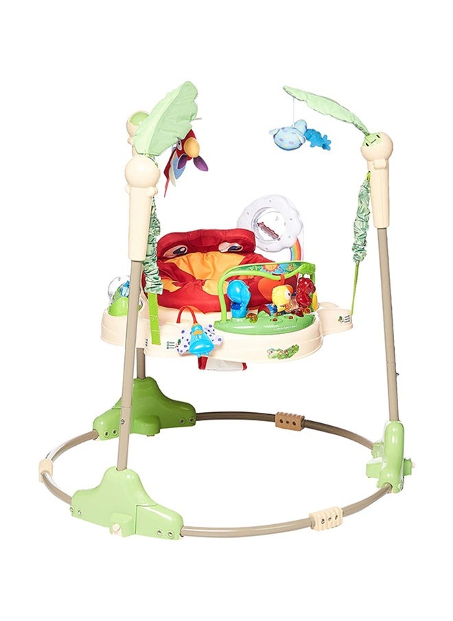 Jumparoo Rainforest Baby Bouncing Jumper Walker With Music And Lights