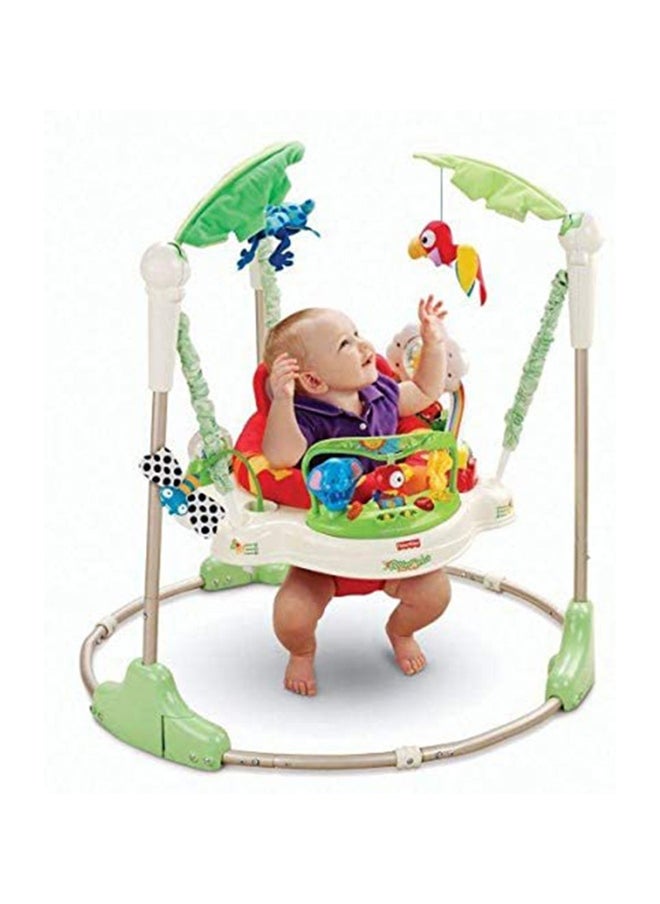 Musical Jumparoo Rainforest Bouncing Jumper Walker Activity Seat For Baby