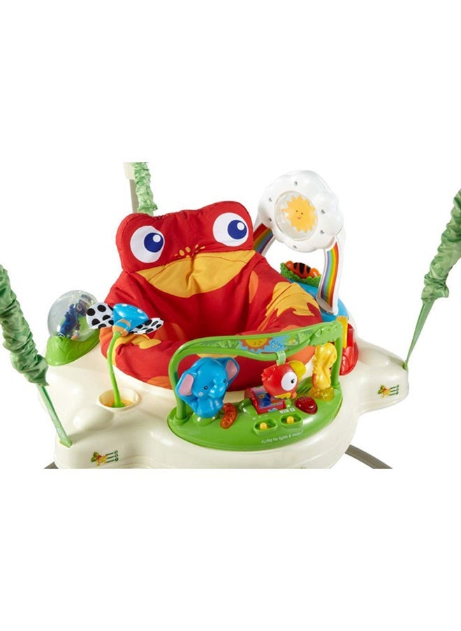 Musical Jumparoo Rainforest Bouncing Jumper Walker Activity Seat For Baby