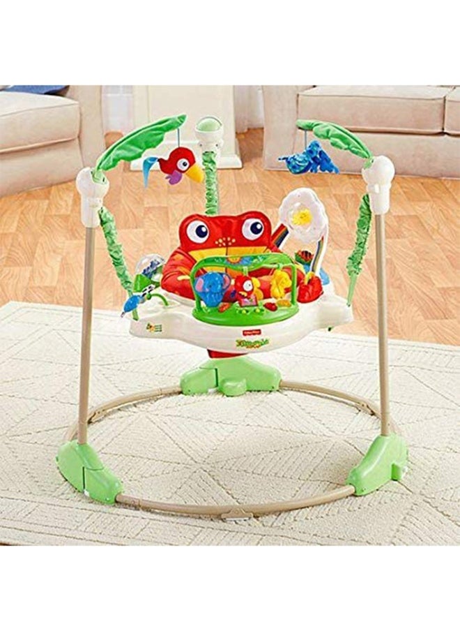 Musical Jumparoo Rainforest Bouncing Jumper Walker Activity Seat For Baby