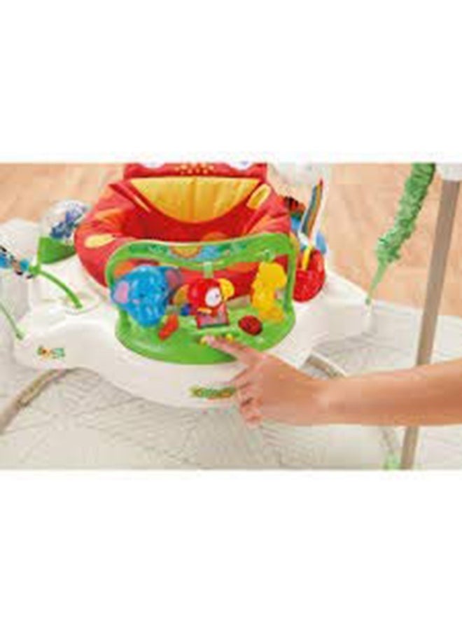 Musical Jumparoo Rainforest Bouncing Jumper Walker Activity Seat For Baby