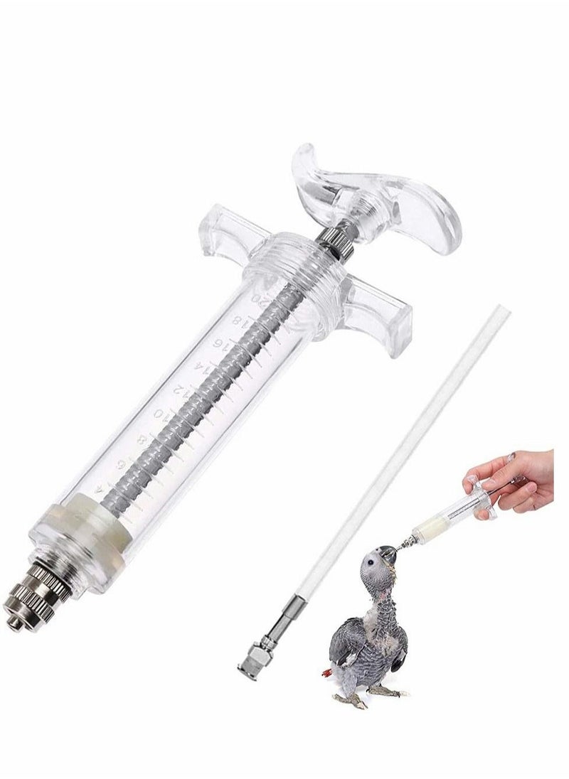 Young Birds Feeding Syringe, Baby Parrot Hand Device Tubes Used for Pets, Tools Medicine Milk Water Food Feeder