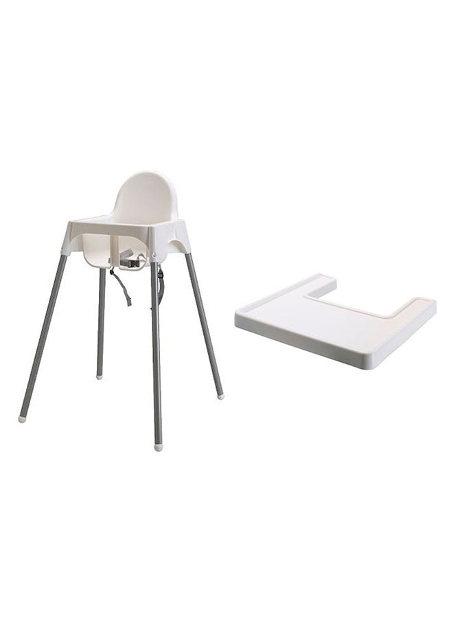 Adjustable High Chair With Tray