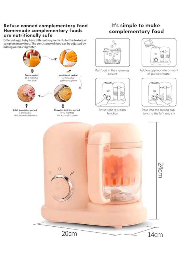 Shatterproof Electric Steam Multifunction Baby Food Processor