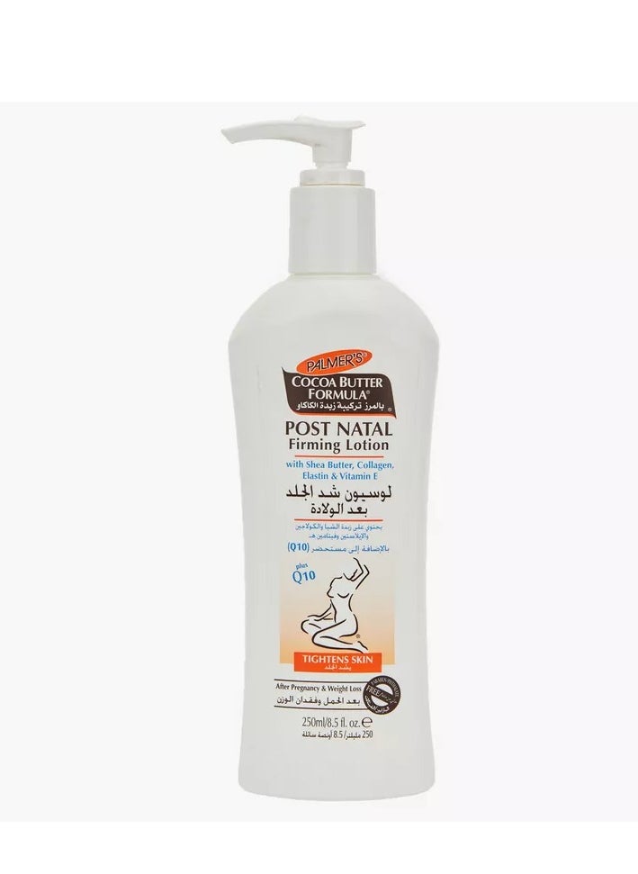 Post Natal Firming Lotion with Shea Butter Collagen Elastin Vitamin E Tighten Skin Body Lotion 250Ml