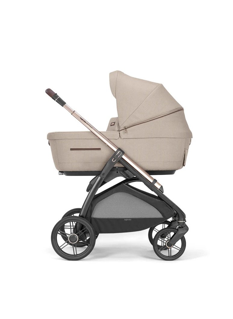 Inglesina Aptica Full Set Bassinet+Seat Unit+Car Seat+Standup  (PASHMINA BEIGE)