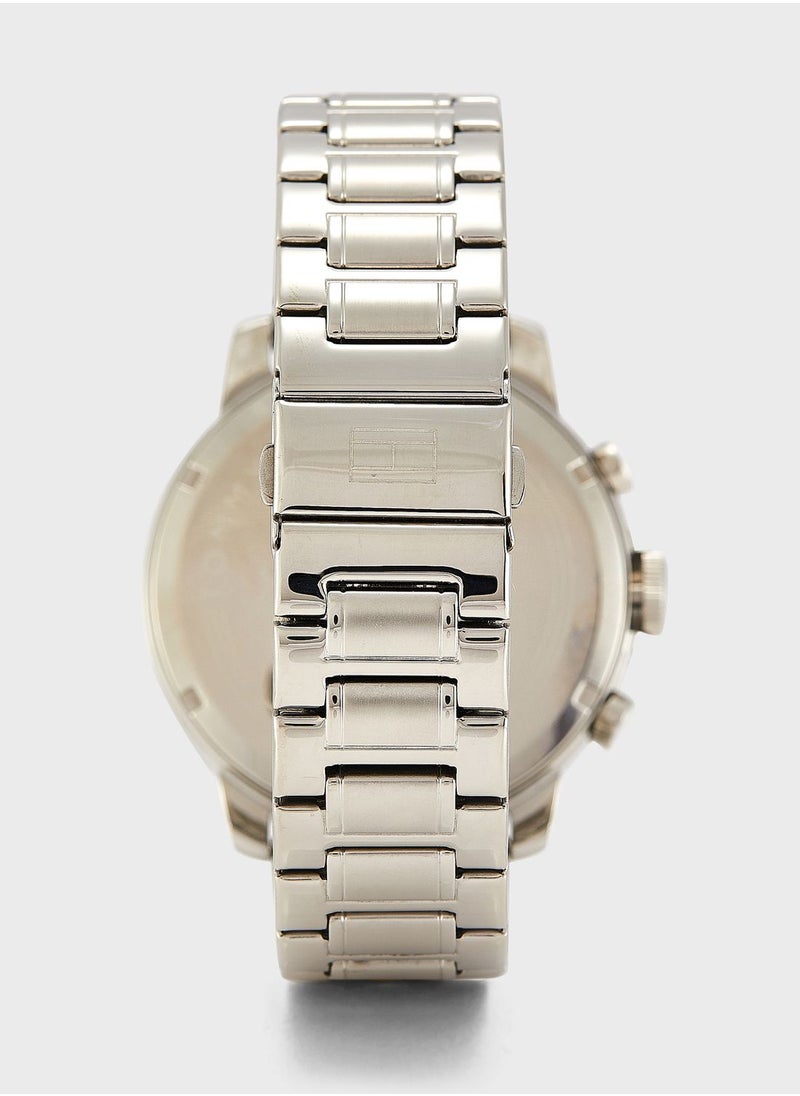 Stainless Steel Chronograph Watch