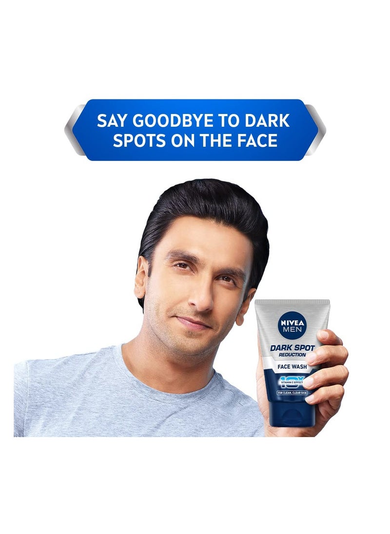 Men Dark Spot Reduction Face Wash (10x Whitening), 100 ML