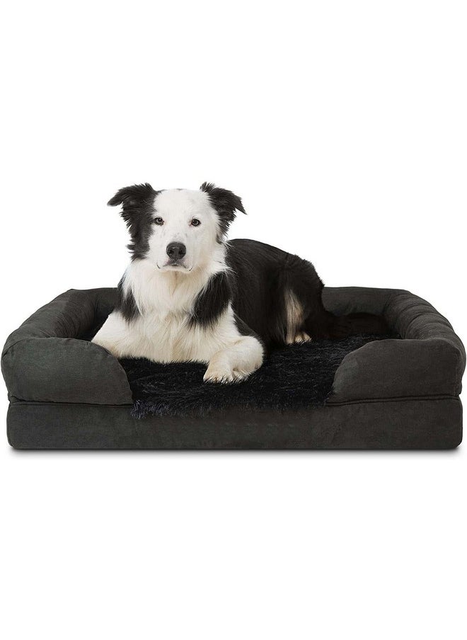 Premium Plush, Foam Fiber Filled Oxford Fabric Material Dog & Cat Beds